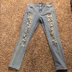 Distressed Skinny Jeans